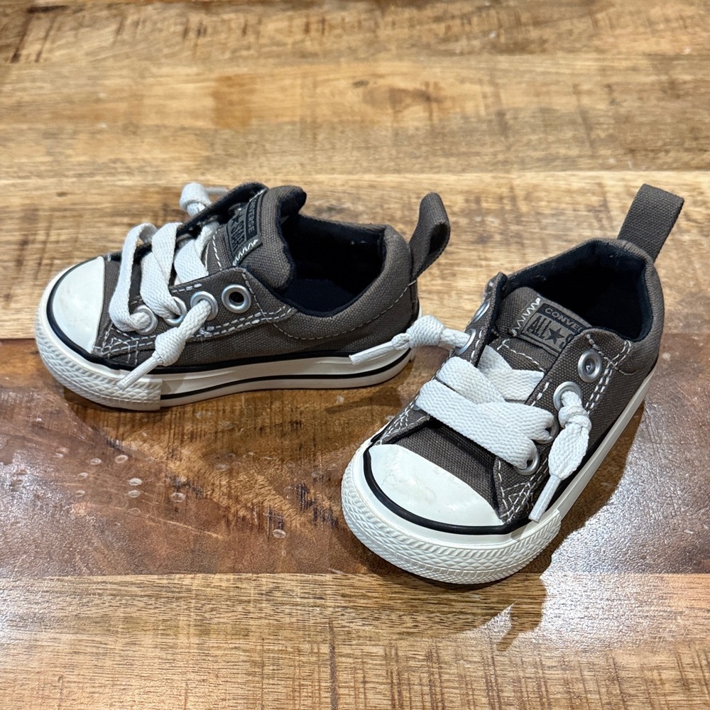 Converse Kids' Black and White Sneakers